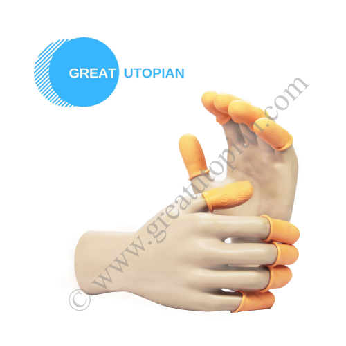 Great Utopian Sdn Bhd Mask Orange Finger Stall