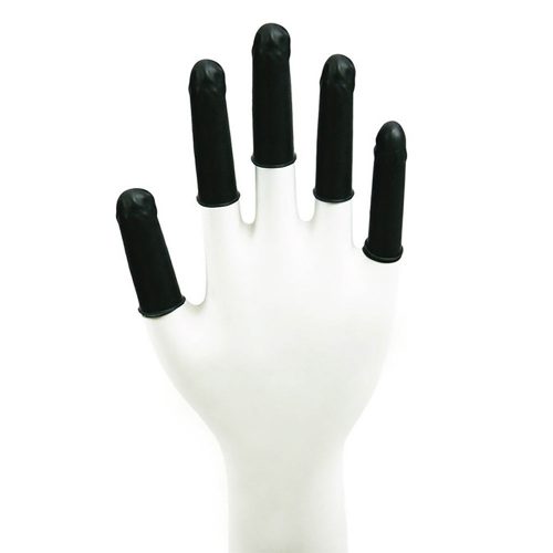 Great Utopian Sdn Bhd Black Conductive Finger Cots