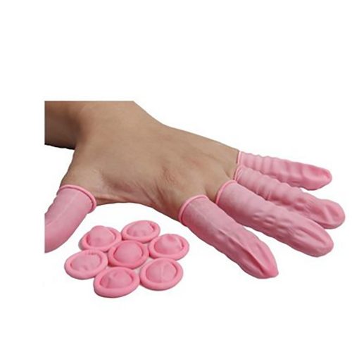 Great Utopian Sdn Bhd Pink Antistatic Finger Cots